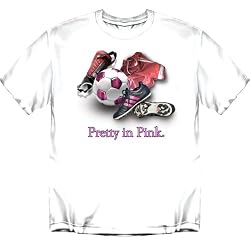 Pretty in Pink - Soccer - Womens T-Shirt