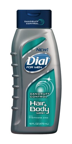 Best Price Dial for Men Hair and Body Wash, Dandruff, 16-Ounce (Pack of 2)