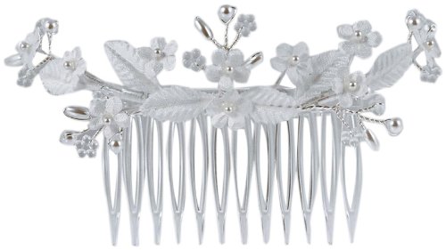 MGT-Shop Haargesteck 27453, weiss Preisvergleich