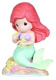 Precious Moments Disney Ariel Plucking Petal Off Flower Figurine