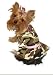 Dog Dress - Lightweight Microfiber Rhinestone Harness Dress - Camo Design - X - Small (XS)