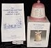 M.J. Hummel 1989 Collectible Edition Christmas Bell - "Ride Into Christmas" Goebel Antique Holiday Ornament / Figurine from Germany - Mint condition