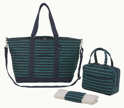 ROOTOTE マミールー キャンバス ボーダー 503802