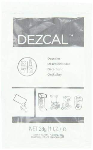 Urnex Dezcal Activated Descaler, 1-Ounce Packets, 100-Count