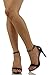 Delicious Women's Jaiden Faux Leather Wide Strap Single Sole Heels 4