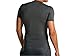 Nike Men's Pro Combat Core SS Compression Training Shirt, Carbon Heather Grey