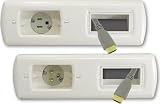 PowerBridge TSPBIW-R Platinum Total Solution Cable Management Kit (White)