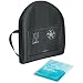 Fellowes Heat and Soothe Back Support, Black (9190001)