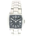 Lorus Watch Metal Band Date Square Black Face Men's LR2160TOS