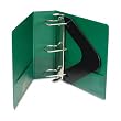 Wilson Jones 384 Line Heavy-Duty Locking D-Ring  3" Binder 8.5 x 11" Sheet Capacity, Hunter Green (W384-49GA)