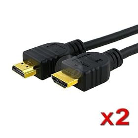 Buy 2 PACK 3-foot HDMI CABLE for SONY BRAVIA LCD HD TV HDTV DVD now!