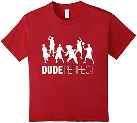 Kids Dude Trick Shots T Shirt Perfect 10 Cranberry