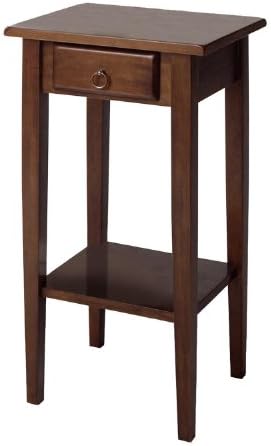Regalia Accent Table with drawer, shelf