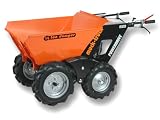 Muck Truck Heavy Duty 6-Cubic Foot 550-Pound Capacity 160cc 4-Stoke Honda GXV 4WD Gas Powered Dumping Self Propelled Wheelbarrow (CARB Compliant)