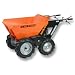 Muck Truck GXV Heavy-Duty 6-Cubic-Foot 550-Pound Capacity 160cc Honda GXV 4WD Gas-Powered Self Propelled Dumping Wheelbarrow (CARB Compliant)