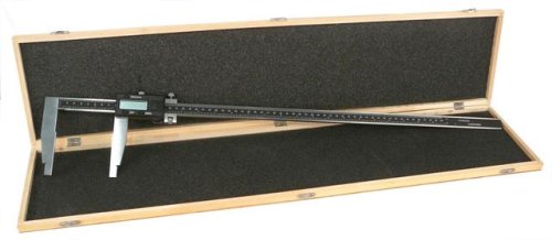 Industrial 24 Digital Caliper - Stainless Steel - Large LCD Readout - Instant SAE/MM Conversion