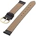 Timex Women's Q7B835 Calfskin 14mm Black Replacement Watchband