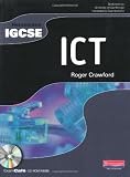 Cover of Heinemann IGCSE ICT Student Book with Exam Cafe CD by Roger Crawford 0435966871