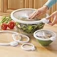 Smart Lids - Vac Seals Microwaveable Lids - 4 Pack