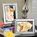 Beaded Silver Picture Frames