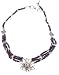 Necklaces Pendant Silver Garnet Jewlery 18 inches (gnklc220)