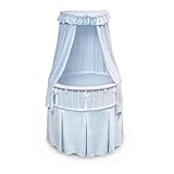 Badger Basket Elite Oval Baby Bassinet Bedding