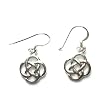 Celtic Knot Sterling Silver Dangle Earrings