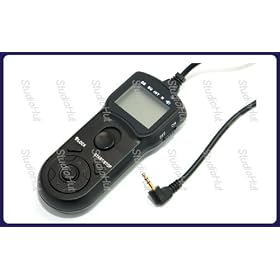 Studiohut Timer Remote Control for Canon EOS Digital Rebel XT, XTi, XS, T1i Digital SLR cameras by StudioHut
