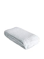 W.H.Y.T.E Toalla De Baño (Blanco/Gris Perla)