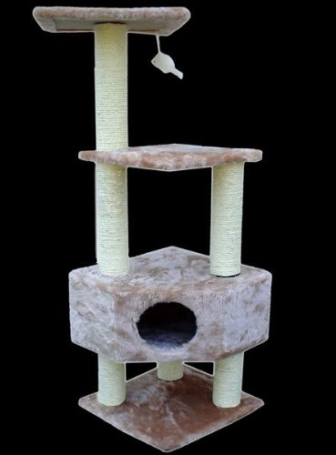 52″ CASITA – FUR Cat Condo tree Furniture Tower