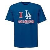 Los Angeles Dodgers Team Love T-Shirt by Majestic Select