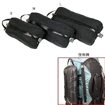 GRANITE GEAR(グラナイトギア) パックポケット ブラック L 2210900052