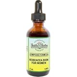Alternative Health & Herbs Remedies Rosacea Skin Formula (female), 1-Ounce Bottle (Pack of 2)