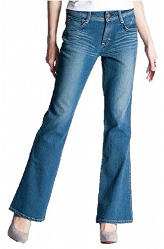 (ボブソン) BOBSON クール ジーンズ ブーツカット デニム 美脚 パンツ ソフトジーンズ LCJ53