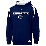 Penn State Nittany Lions NCAA Youth Pass Rush Hoody Sweatshirt by Nike (Navy Blue)