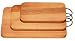 Eddingtons Beech Prep Board with Stainless Steel Handle, Small, 30 x 19 x 1.9 cm