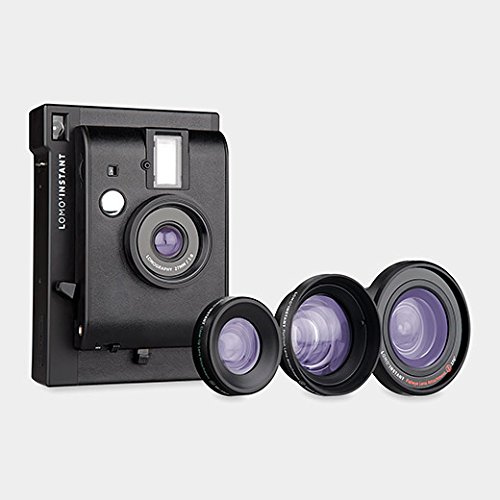 Lomo'Instant カメラ セット ブラック