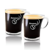 2 x SENSEO Design Glas Tasse 180ml