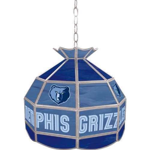 NEW Memphis Grizzlies NBA 16 inch Tiffany Style Lamp - NBA1600-MG