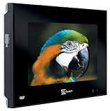 TELE System TS2.6PX Tragbarer DVD-Player (22,86 cm LC-Display, DivX-zertifiziert, USB 2.0) schwarz
