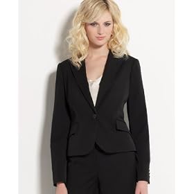 Buy AK Anne Klein Petite One-Button Jacket by Anne Klein New York