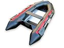 OCEAN320 BLACK 10.5 FT INFLATABLE BOAT ALUMINUM FLOOR 15HP