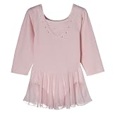 Search : FREESTYLE BY DANSKIN Pink BG 3/4 Sleeve Skirtall - X Small
