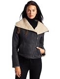 Jacket Women:Twelfth St. by Cynthia Vincent Women's Aviator Jacket, Charcoal Gray, Petite