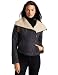 Twelfth St. by Cynthia Vincent Women's Aviator Jacket, Charcoal Gray, Small