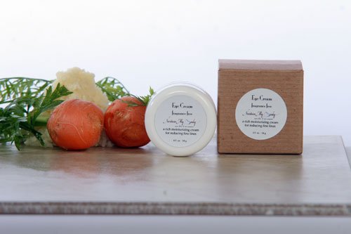 Nurture My Body Fragrance Free Organic Eye Cream for Reducing Fine Lines on Sensitive Skin