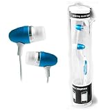 41qQ8xxMFEL. SL160  Naztech Earpiece 3.5mm Stereo Headset with Mic for Cell Phones (Blue)