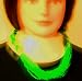 Large Jade Green Beads Along with Minute Multi-strand Beaded Necklace for Women and Teens