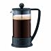 Bodum New Brazil 3-Cup French Press Coffee Maker, Black