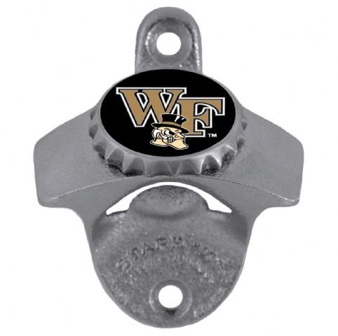 Wake Forest Metal Wall Mounted Beer Bottle Opener